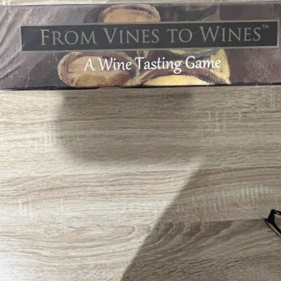 From Vines To Wines Board Game Adult Learning, Wine Tasting Game Urban Trend - Picture 3 of 3